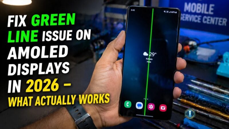 Fix Green Line Issue on AMOLED Displays in 2026 What Actually Works