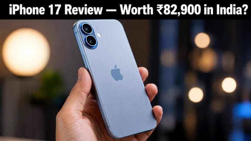 iPhone 17 Review: Best Base iPhone Yet at ₹82,900?