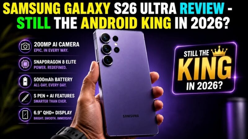 Samsung Galaxy S26 Ultra Review 2026: Is This Still the Android King?