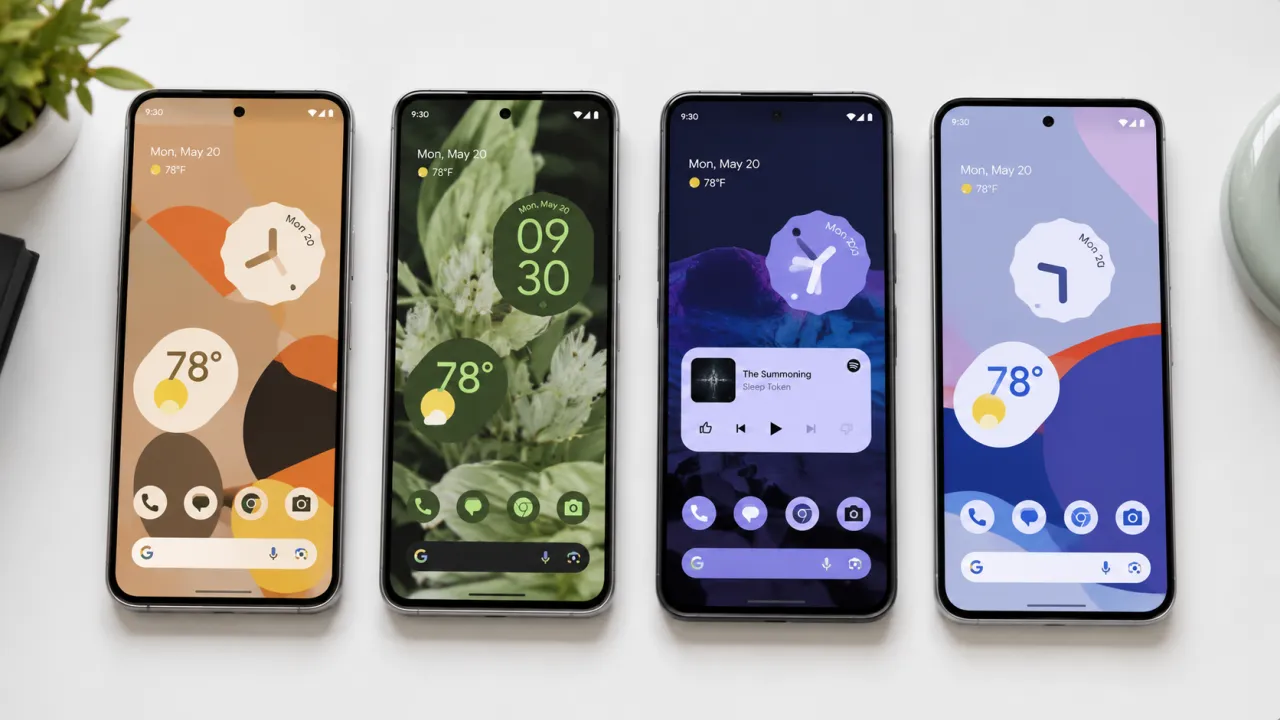 Material 3 Expressive brought Android's biggest visual redesign in years, with new animations, colors, and updated system UI. Android 16 Features Phones,