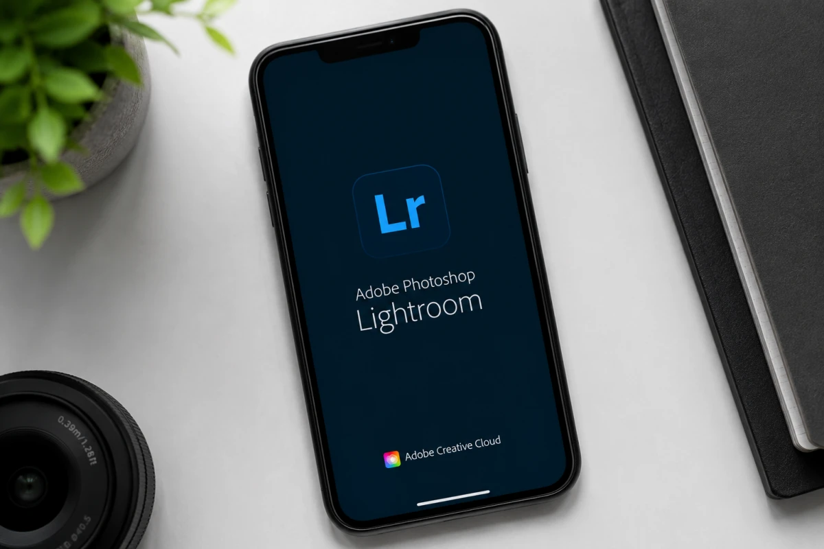 Best AI Photo and Video Editing Apps in 2026 2 Adobe Lightroom mobile app AI photo editing interface 2026