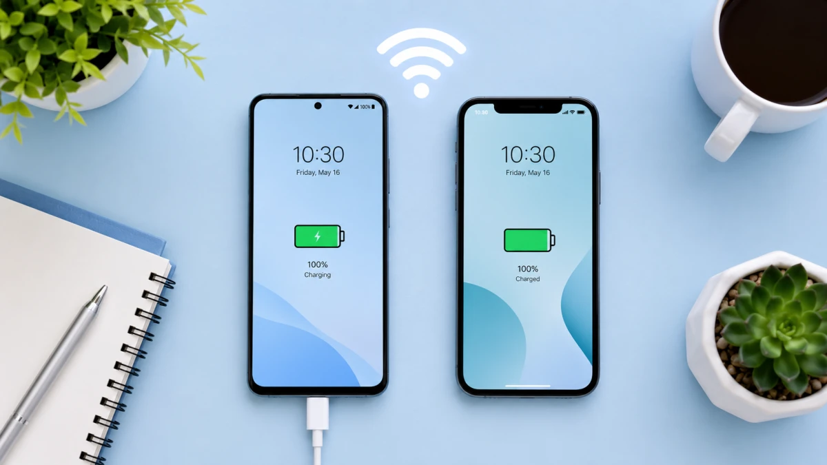 How to Transfer from Android to iPhone 2026 Wireless Method 2 Android to iPhone transfer preparation checklist charge Wi-Fi backup 2026