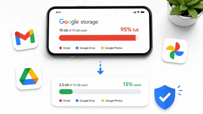 How to Clean Up Your Google Account and Free Up Storage